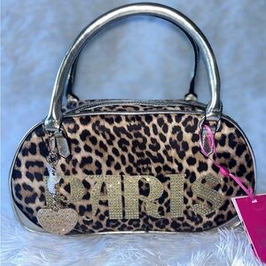 Paris Hilton Leopard Print Bag – NWT